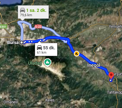 BURSA İNEGÖL AŞAĞIBALLIK MAH. 240 M² TARLA SATILIKTIR - BURSA İNEGÖL fotoğraf 4